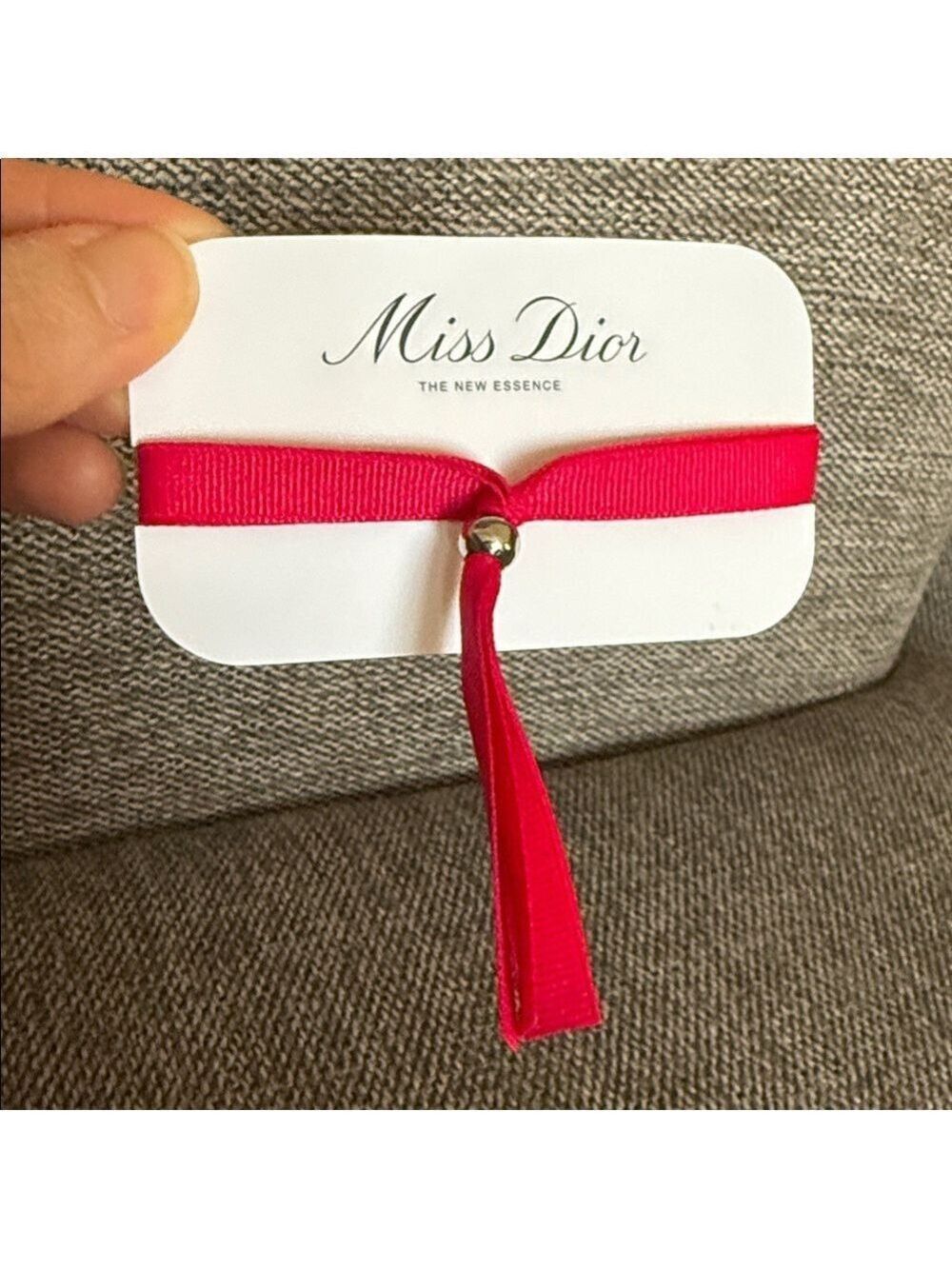 Dior Miss Dior Bracelet Pink Ribbon White Beads - Picture 7 of 11
